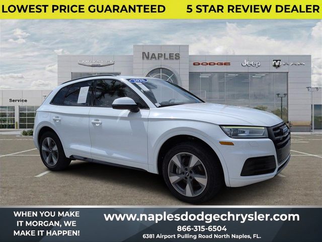 Ibis White 2020 Audi Q5 SUV / Crossover All-Wheel Drive 7-Speed Automatic