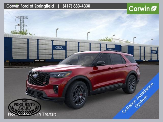 Rapid Red Metallic TC 2026 Ford Explorer ST AWD SUV / Crossover All-Wheel Drive Automatic