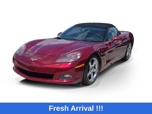 Monterey Red Metallic Tintcoat 2007 Chevrolet Corvette Convertible RWD Convertible Rear-Wheel Drive 6-Speed Automatic