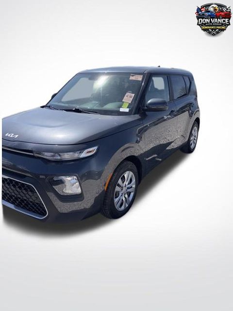 Gravity Gray 2020 Kia Soul LX FWD SUV / Crossover Front-Wheel Drive Continuously Variable Transmission