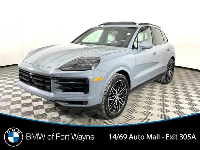 Gray (Arctic Grey) 2025 Porsche Cayenne SUV / Crossover All-Wheel Drive 8-Speed Automatic