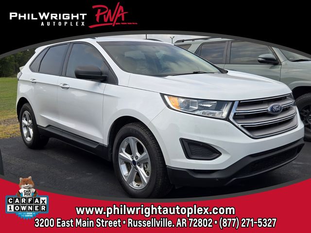 Oxford White 2017 Ford Edge SUV / Crossover Front-Wheel Drive 6-Speed Automatic