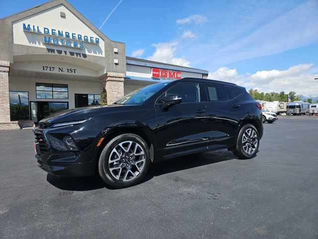 Black 2023 Chevrolet Blazer RS AWD SUV / Crossover All-Wheel Drive 9-Speed Automatic Overdrive