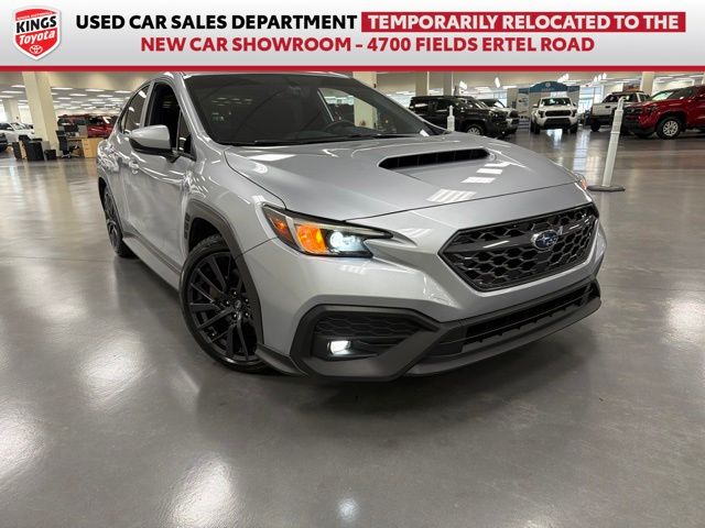 Ice Silver Metallic 2023 Subaru WRX Sedan All-Wheel Drive 6-Speed Manual