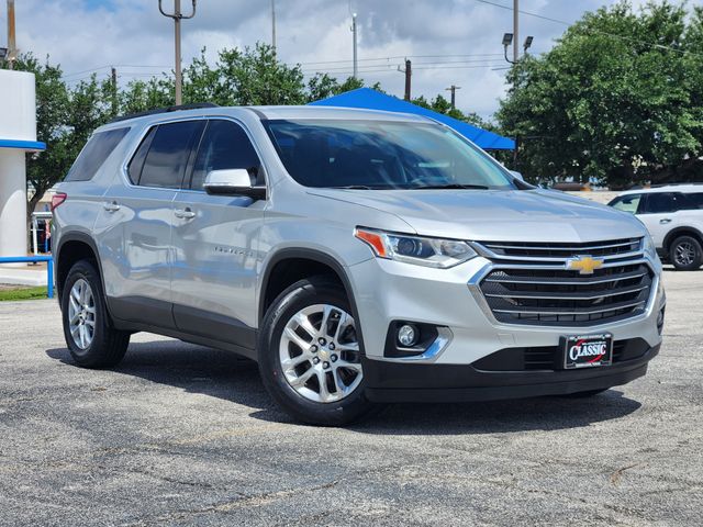 Silver Ice Metallic 2021 Chevrolet Traverse LT Cloth FWD SUV / Crossover Front-Wheel Drive 9-Speed Automatic