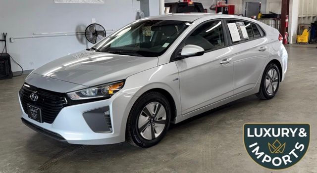 Symphony Air Silver 2018 Hyundai Ioniq Hybrid Blue FWD Hatchback Front-Wheel Drive 6-Speed Dual Clutch