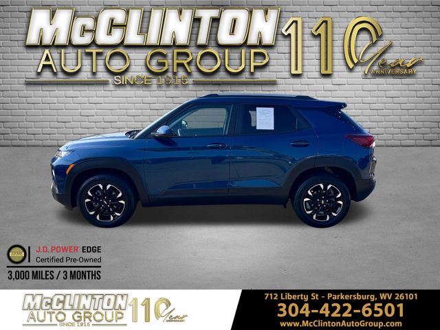 2021 Pacific Blue Metallic Chevrolet TrailBlazer LT AWD SUV