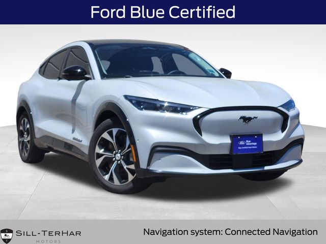 Space White Metallic 2023 Ford Mustang Mach-E Premium AWD SUV / Crossover All-Wheel Drive Automatic