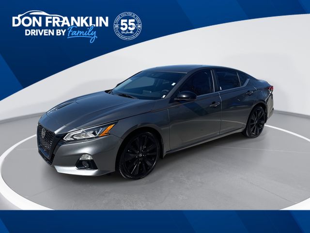 Gray (Gun Metallic) 2022 Nissan Altima 2.5 SR FWD Sedan Front-Wheel Drive Continuously Variable Transmission