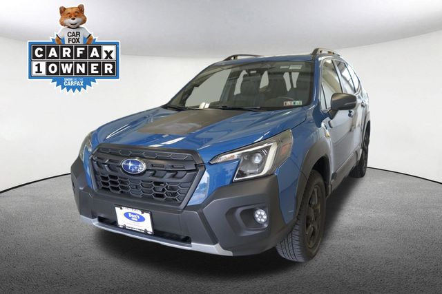 Geyser Blue 2024 Subaru Forester SUV / Crossover All-Wheel Drive Continuously Variable Transmission