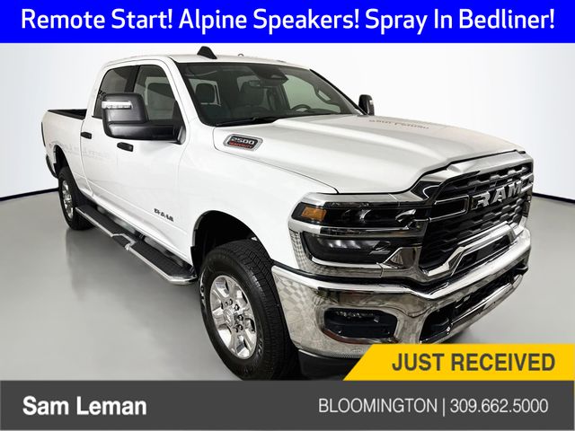 Bright White Clearcoat 2026 RAM 2500 Pickup Truck Four-Wheel Drive 8-Speed Automatic