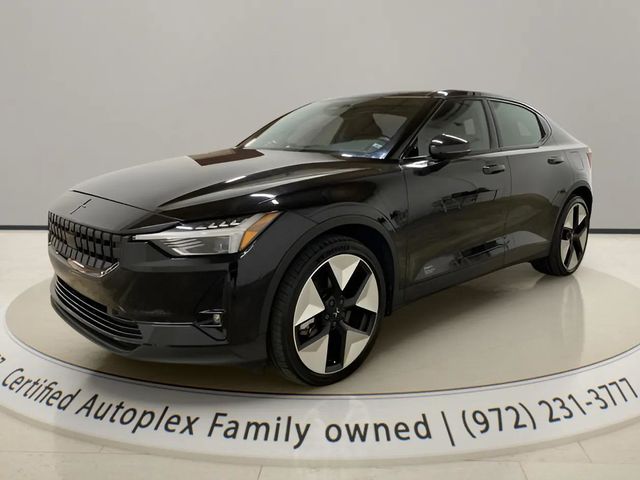 Space Metallic 2023 Polestar 2 Sedan All-Wheel Drive 1-Speed Automatic