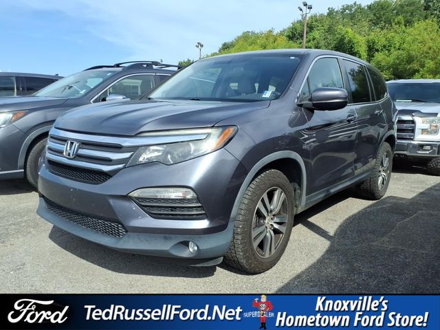 Gray 2016 Honda Pilot SUV / Crossover All-Wheel Drive 6-Speed Automatic