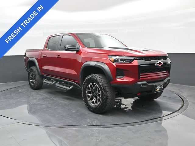 Radiant Red 2024 Chevrolet Colorado Pickup Truck Four-Wheel Drive 8-Speed Automatic