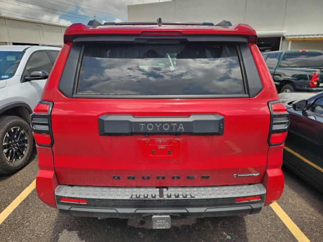 2025 Toyota 4Runner i-FORCE MAX Hybrid TRD Off Road Premium Red at Don McGill Toyota