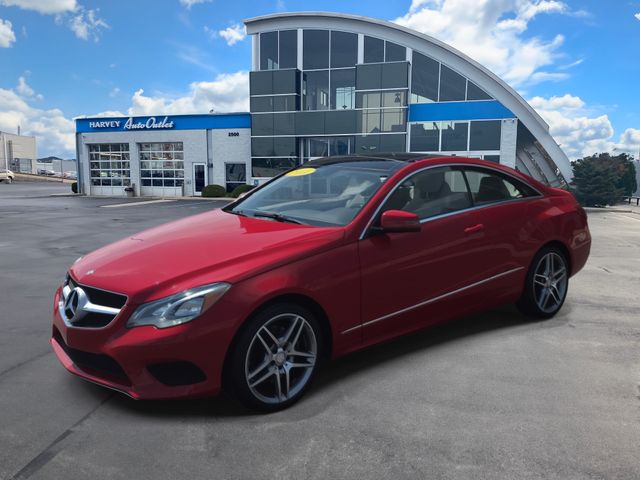 Mars Red 2014 Mercedes-Benz E-Class Coupe Rear-Wheel Drive 7-Speed Automatic
