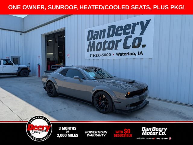 Destroyer Gray Clearcoat 2023 Dodge Challenger Coupe Rear-Wheel Drive 8-Speed Automatic
