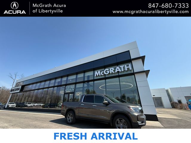 Pacific Pewter Metallic 2022 Honda Ridgeline RTL-E AWD Pickup Truck All-Wheel Drive 9-Speed Automatic