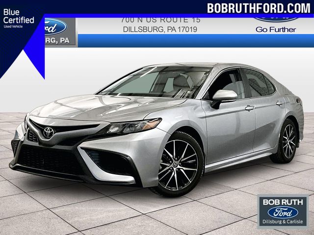 2024 Toyota Camry SE Silver at Sutliff Volkswagen
