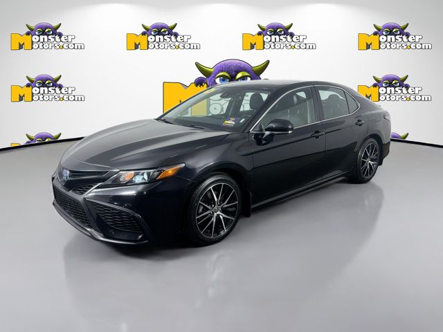 Black 2024 Toyota Camry Hybrid XLE FWD Sedan Front-Wheel Drive 8-Speed Automatic