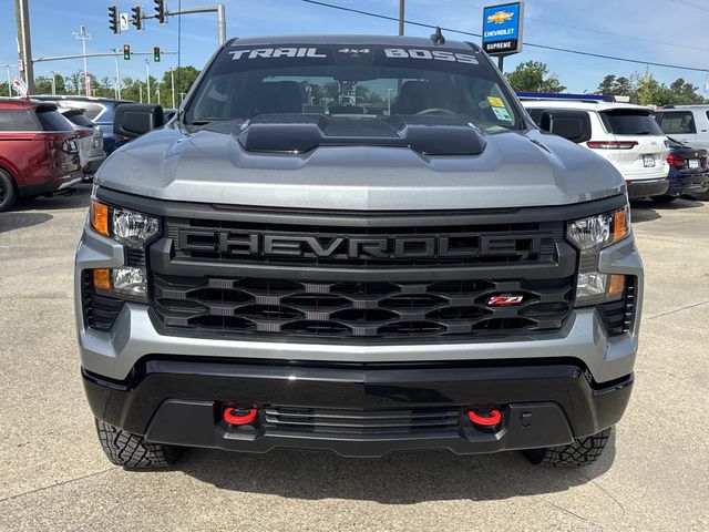 2025 Chevrolet Silverado 1500 Custom Trail Boss Gray at Ross Downing Chevrolet