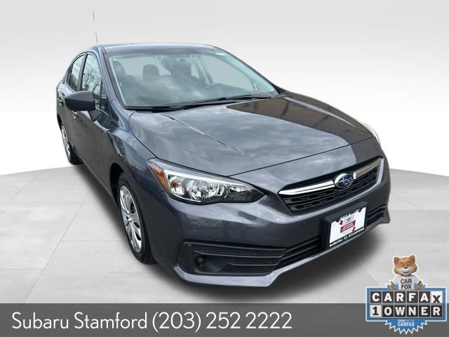 Magnetite Gray Metallic 2023 Subaru Impreza Sedan AWD Sedan All-Wheel Drive Continuously Variable Transmission