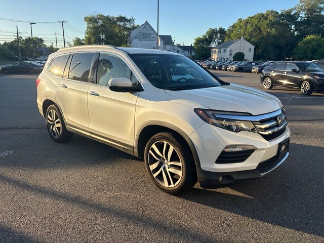 Diamond White Pearl 2017 Honda Pilot Elite AWD SUV / Crossover All-Wheel Drive 9-Speed Automatic