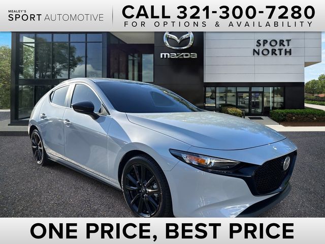 Ceramic White 2025 Mazda MAZDA3 2.5 S Select Sport Hatchback FWD Hatchback Front-Wheel Drive 6-Speed Automatic