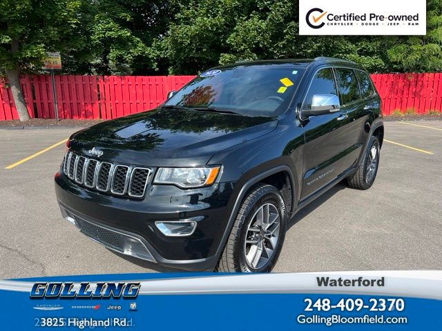 Diamond Black Crystal Pearlcoat 2020 Jeep Grand Cherokee SUV / Crossover Four-Wheel Drive 8-Speed Automatic