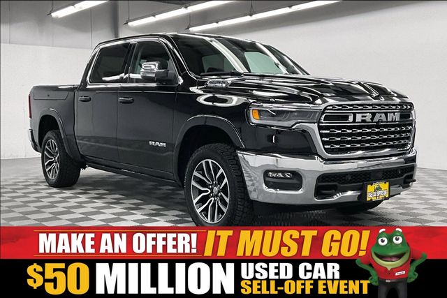 2025 RAM 1500 Negro (Diamond Black Crystal Pearlcoat) Camioneta Todo terreno 8 velocidades Automática