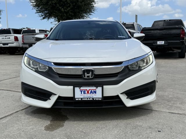 2016 Honda Civic EX White at Autostrade