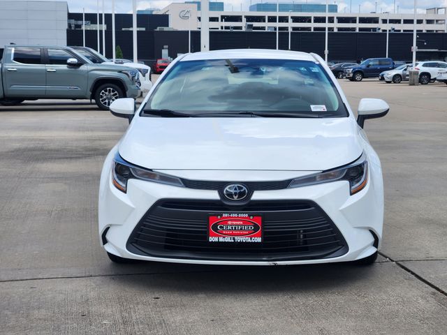 2026 Toyota Corolla LE White at Don McGill Toyota