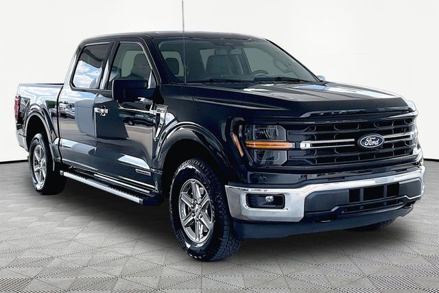 Black Metallic 2024 Ford F-150 Pickup Truck Four-Wheel Drive Automatic