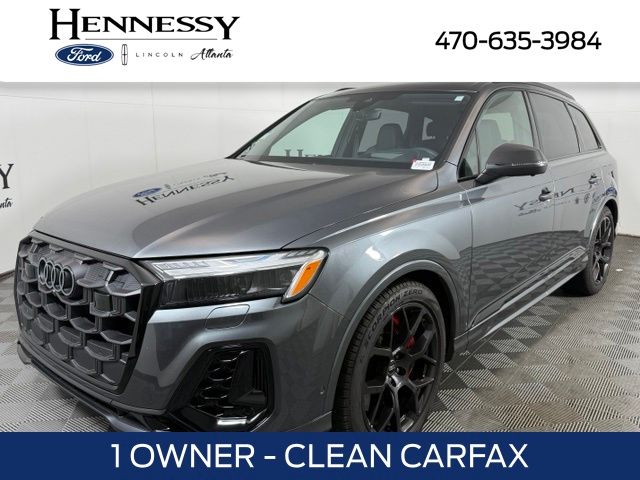 Blue 2025 Audi SQ7 SUV / Crossover All-Wheel Drive 8-Speed Automatic