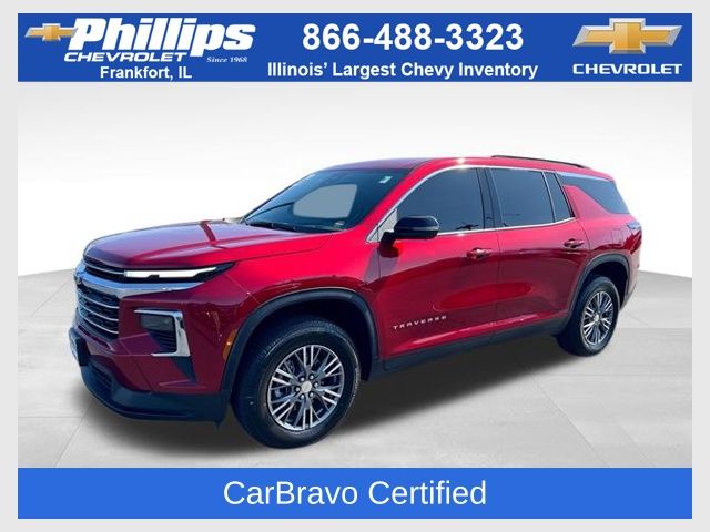 Radiant Red Tintcoat 2026 Chevrolet Traverse LT AWD SUV / Crossover Four-Wheel Drive 8-Speed Automatic