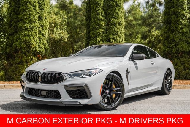 Brooklyn Gray Metallic 2023 BMW M8 Coupe All-Wheel Drive 8-Speed Automatic