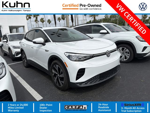 Pure White 2023 Volkswagen ID.4 Pro RWD SUV / Crossover Rear-Wheel Drive Automatic