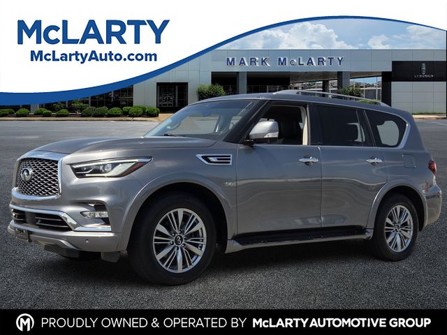 Gray (Graphite Shadow) 2020 INFINITI QX80 Luxe 4WD SUV / Crossover All-Wheel Drive 7-Speed Automatic