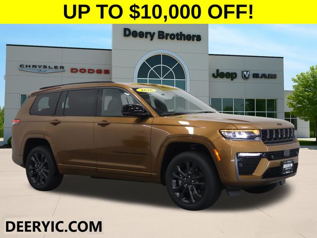 Red (Copper Shino Metallic Clearcoat) 2026 Jeep Grand Cherokee L SUV / Crossover Four-Wheel Drive 8-Speed Automatic