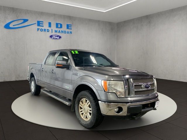 Sterling Gray Metallic 2012 Ford F-150 Pickup Truck Four-Wheel Drive 6-Speed Automatic