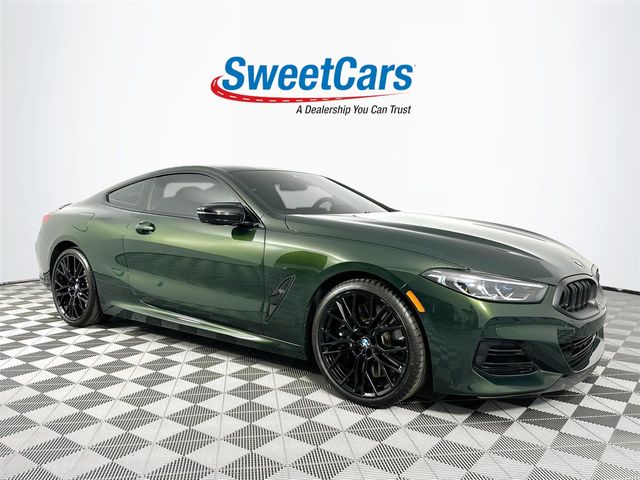 San Remo Green Metallic 2026 BMW 8 Series M850i Coupe xDrive Coupe All-Wheel Drive 8-Speed Automatic