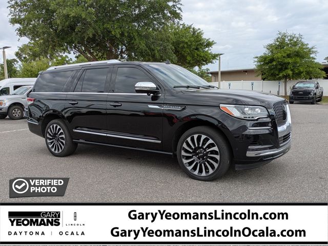 Black Metallic 2024 Lincoln Navigator L Black Label 4WD SUV / Crossover Four-Wheel Drive Automatic