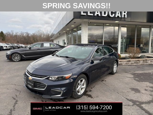 Blue Velvet Metallic 2018 Chevrolet Malibu LS FWD Sedan Front-Wheel Drive 6-Speed Automatic