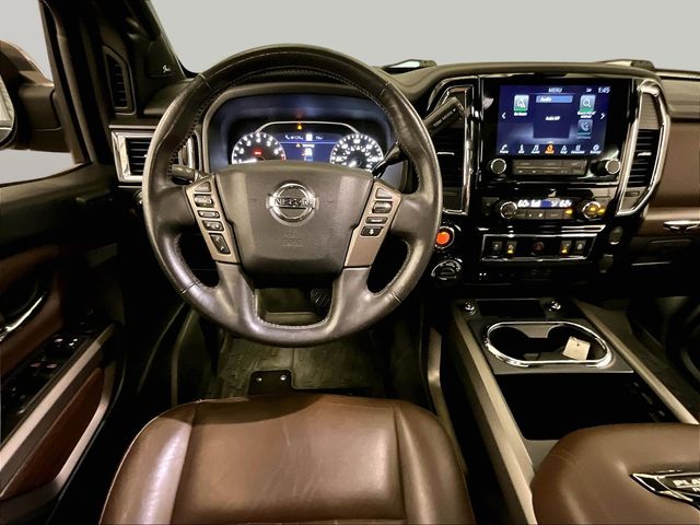 2022 Nissan Titan Platinum Reserve Black at Bob Ruth Ford