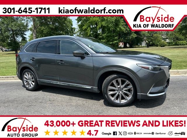 Machine Gray Metallic 2021 Mazda CX-9 Grand Touring AWD SUV / Crossover All-Wheel Drive 6-Speed Automatic