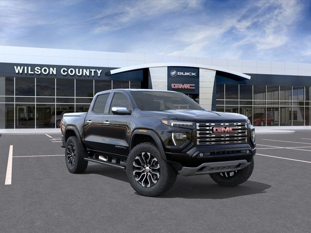 Onyx Black 2026 GMC Canyon Denali Crew Cab 4WD Pickup Truck Four-Wheel Drive 8-Speed Automatic