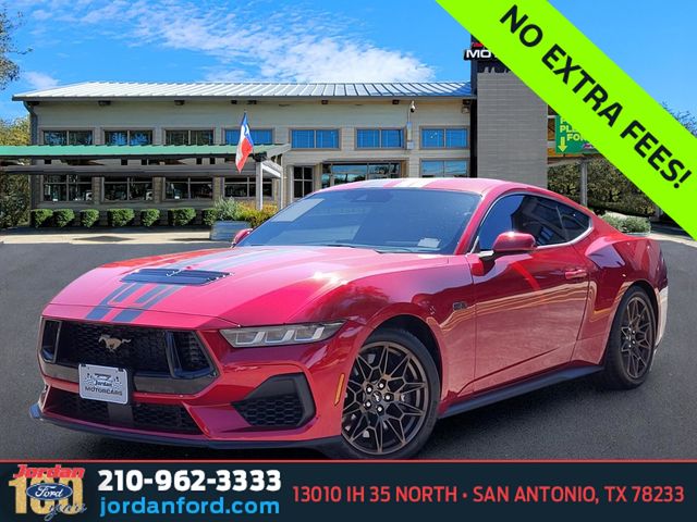 Rapid Red Metallic Tinted Clearcoat 2024 Ford Mustang Coupe Rear-Wheel Drive Automatic