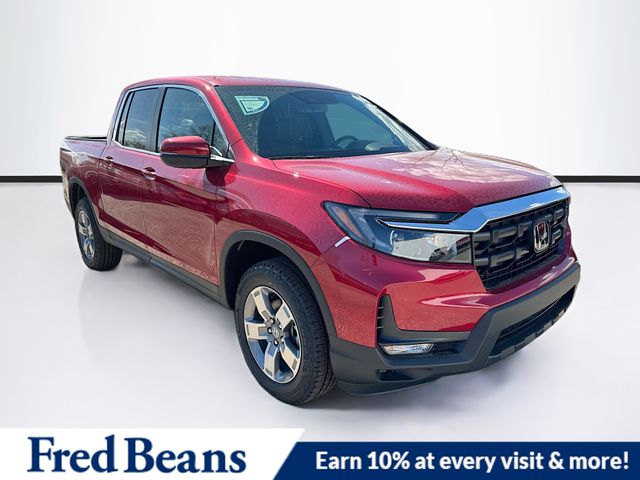 Red 2026 Honda Ridgeline RTL AWD Pickup Truck All-Wheel Drive 9-Speed Automatic