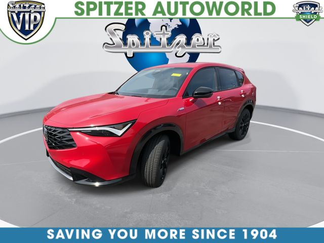 2026 Acura ADX A-Spec Advance Package Red at Spitzer Acura