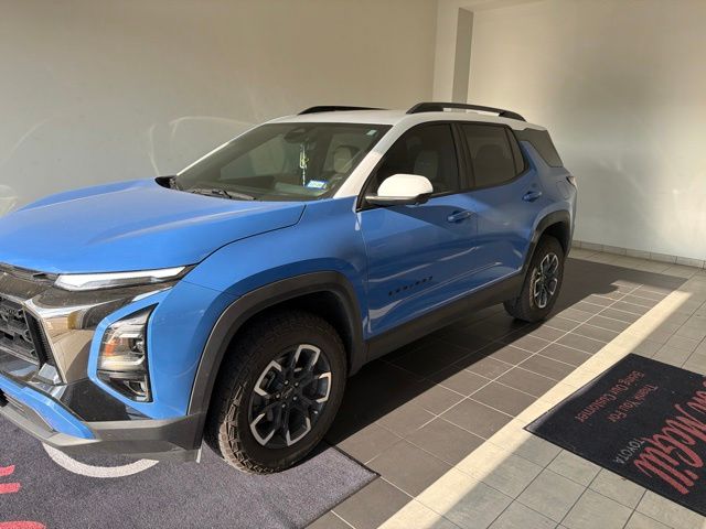Blue Metallic 2025 Chevrolet Equinox SUV / Crossover Front-Wheel Drive Continuously Variable Transmission